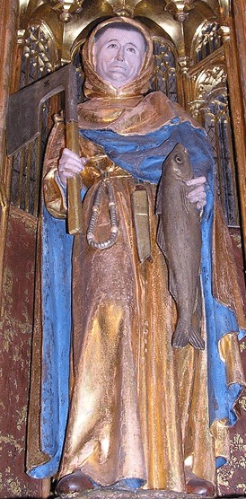Altarskulptur in Ytterselö, um 1500