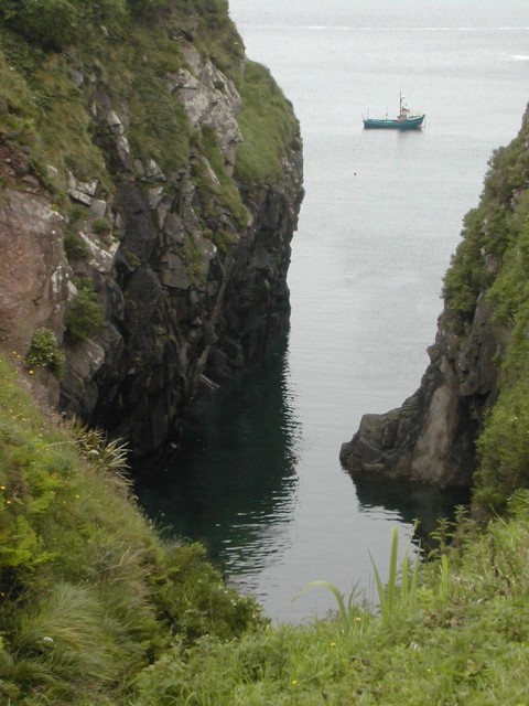 Die Bucht an der Insel Dingle, von der aus Brendan seine Reise unternommen haben soll