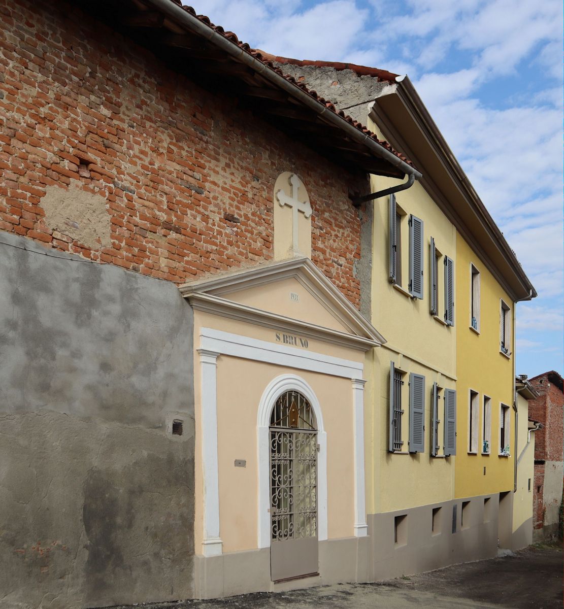 Kapelle in Brunos Geburtshaus in Solero bei Asti