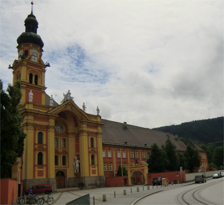 Stift in Wilten heute