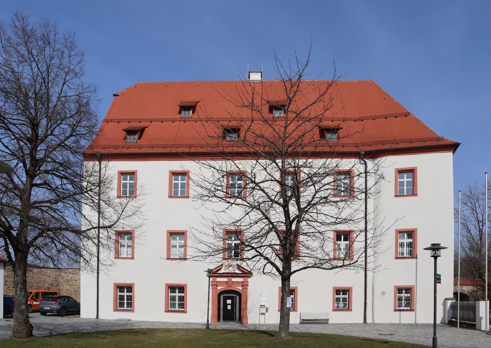 Schloss in Nabburg in der Oberpfalz