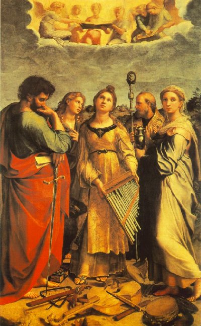Raphael, 1514, Pinacoteca Nazionale in Bologna