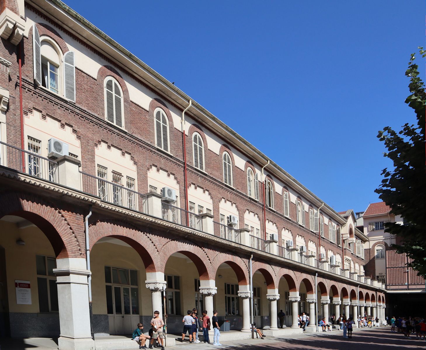 >Gymnasium Valdocco der Salesianer in Turin