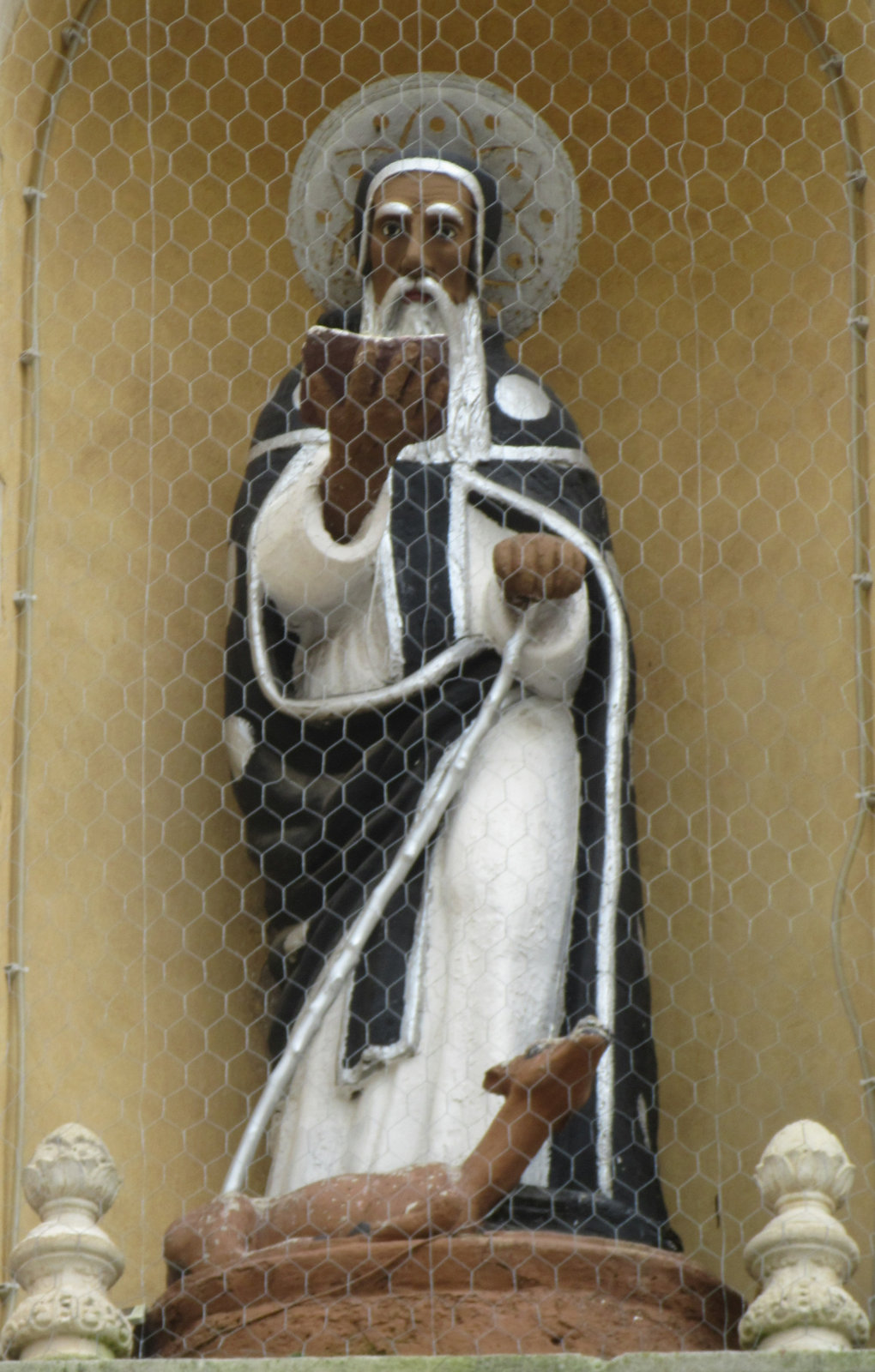 Statue an der Kirche San Calogero in Agrigent