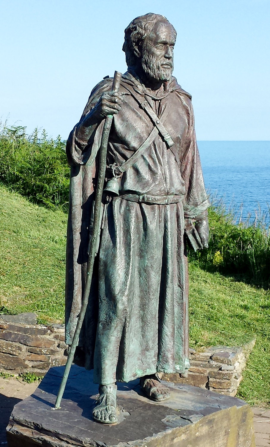 Statue in Llangrannog