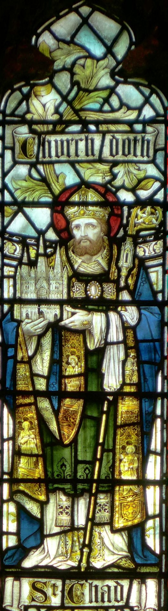 Burlison & Grylls: Glasfenster in der Kathedrale in Bangor in Wales