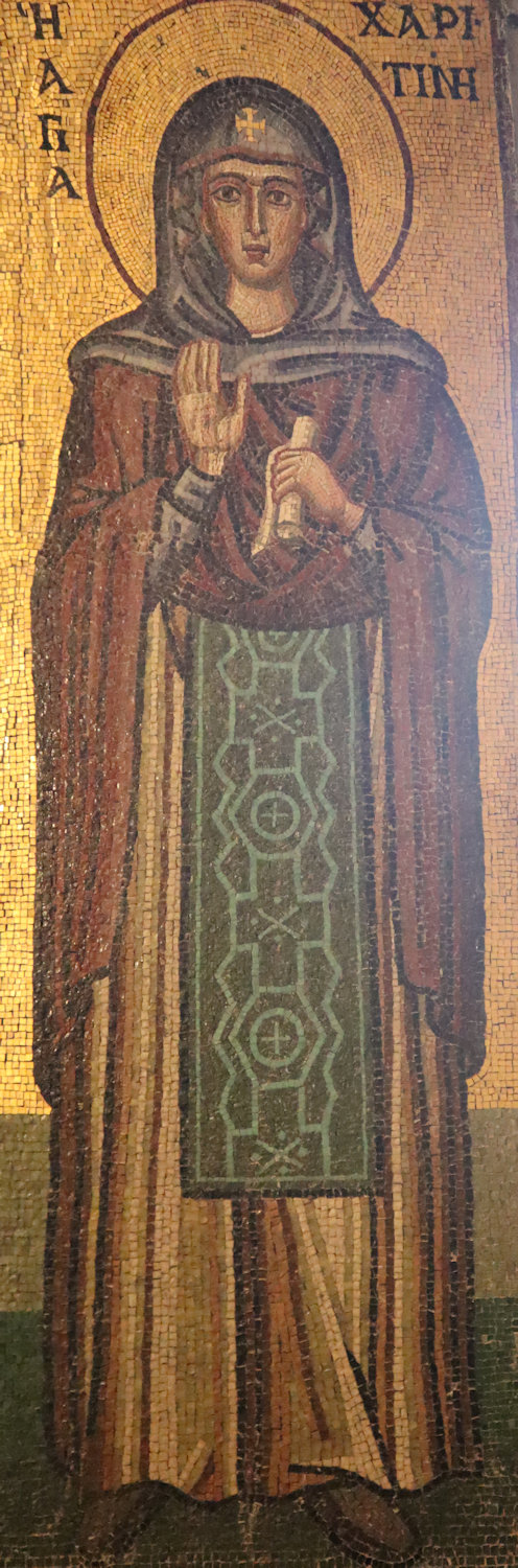 Mosaik im Hierotheos-Kloster in Megara