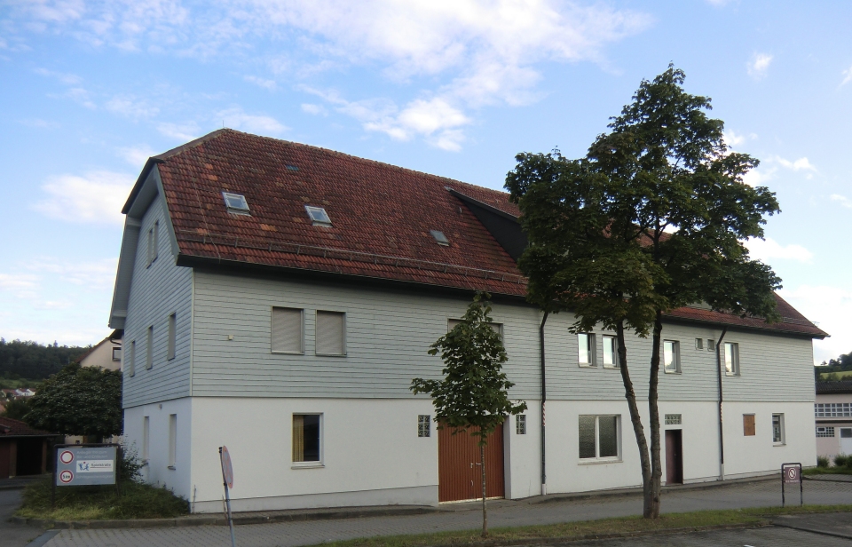 erstes Haus der „Kinder-Rettungsanstalt”, der heutigen Sprachheilschule in Calw