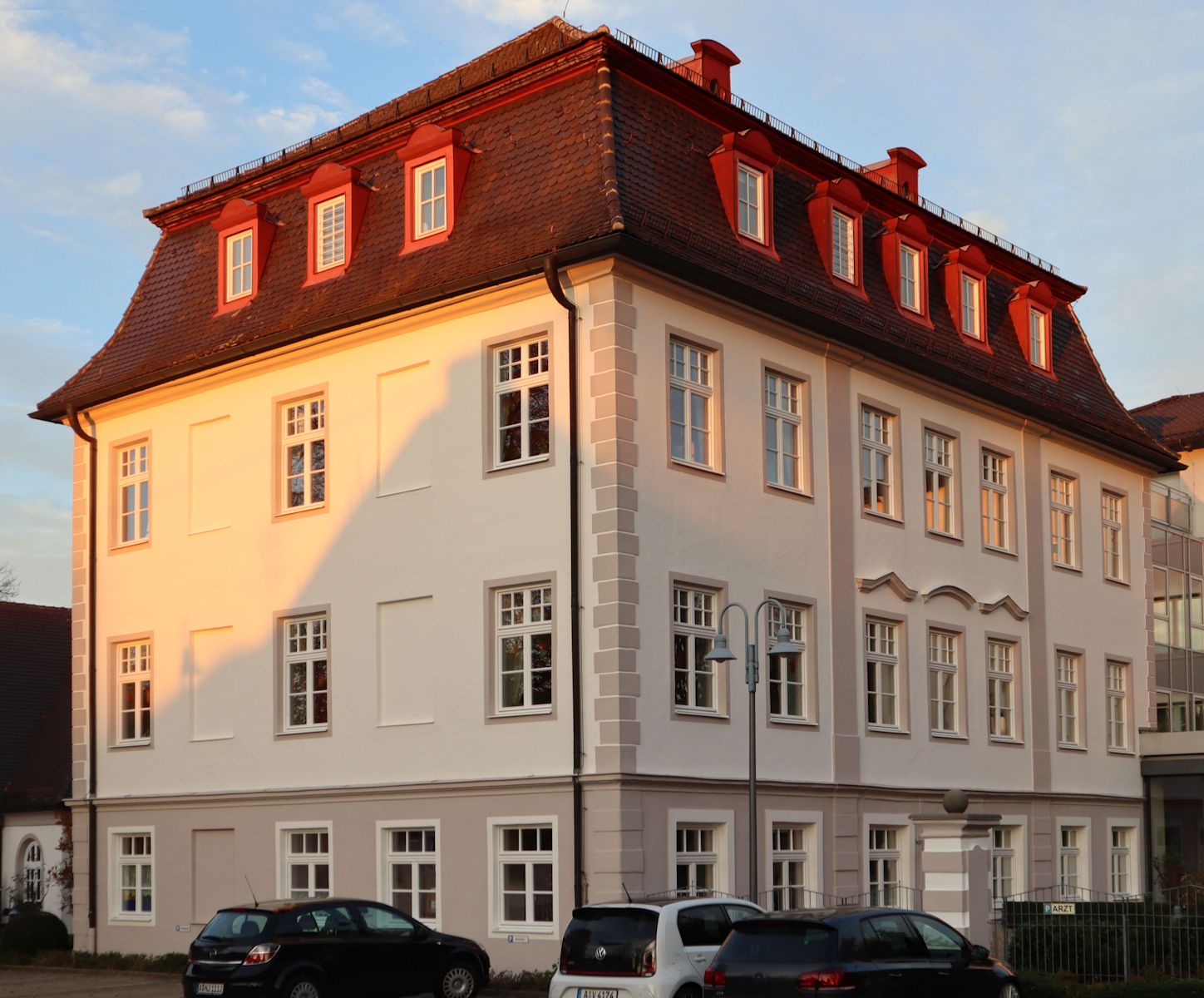 Schloss in Meitingen, heute ein Altersheim