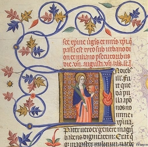 Brevier des Martin von Aragon, Ende des 14. Jahrhundert, Bibliothèque Nationale de France in Paris