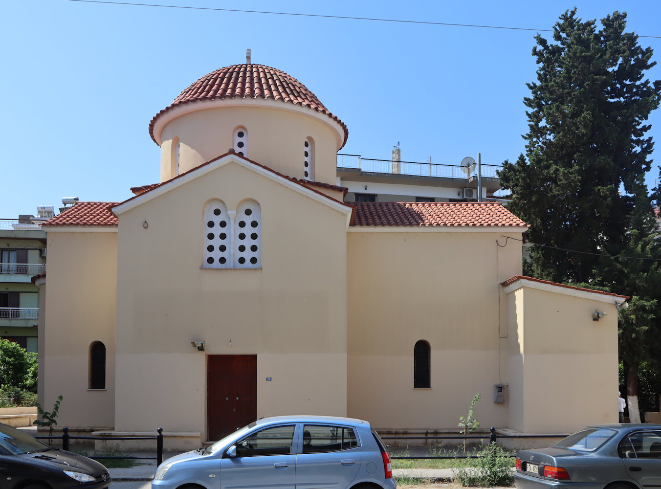 Die unscheinbare, Christos geweihte Kirche in Preveza