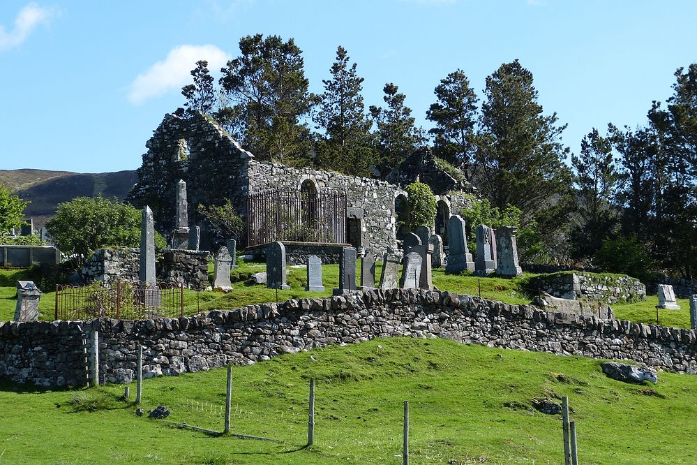 Kirchenruine in Kilchoan