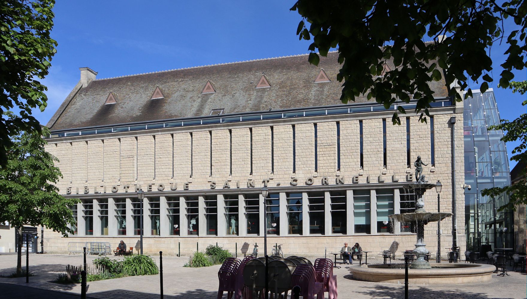 Bibliothek Saint-Corneille in Compiègne