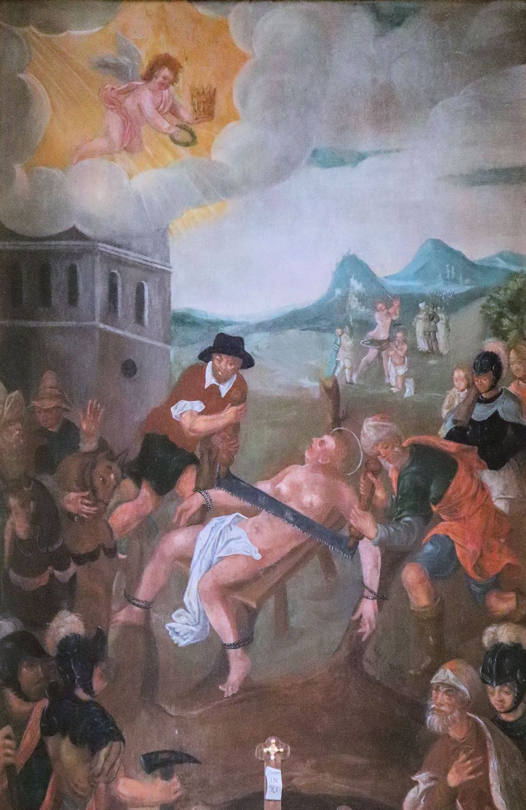 Altarbild, 1626, in der Korona-Kirche in Koppenwall