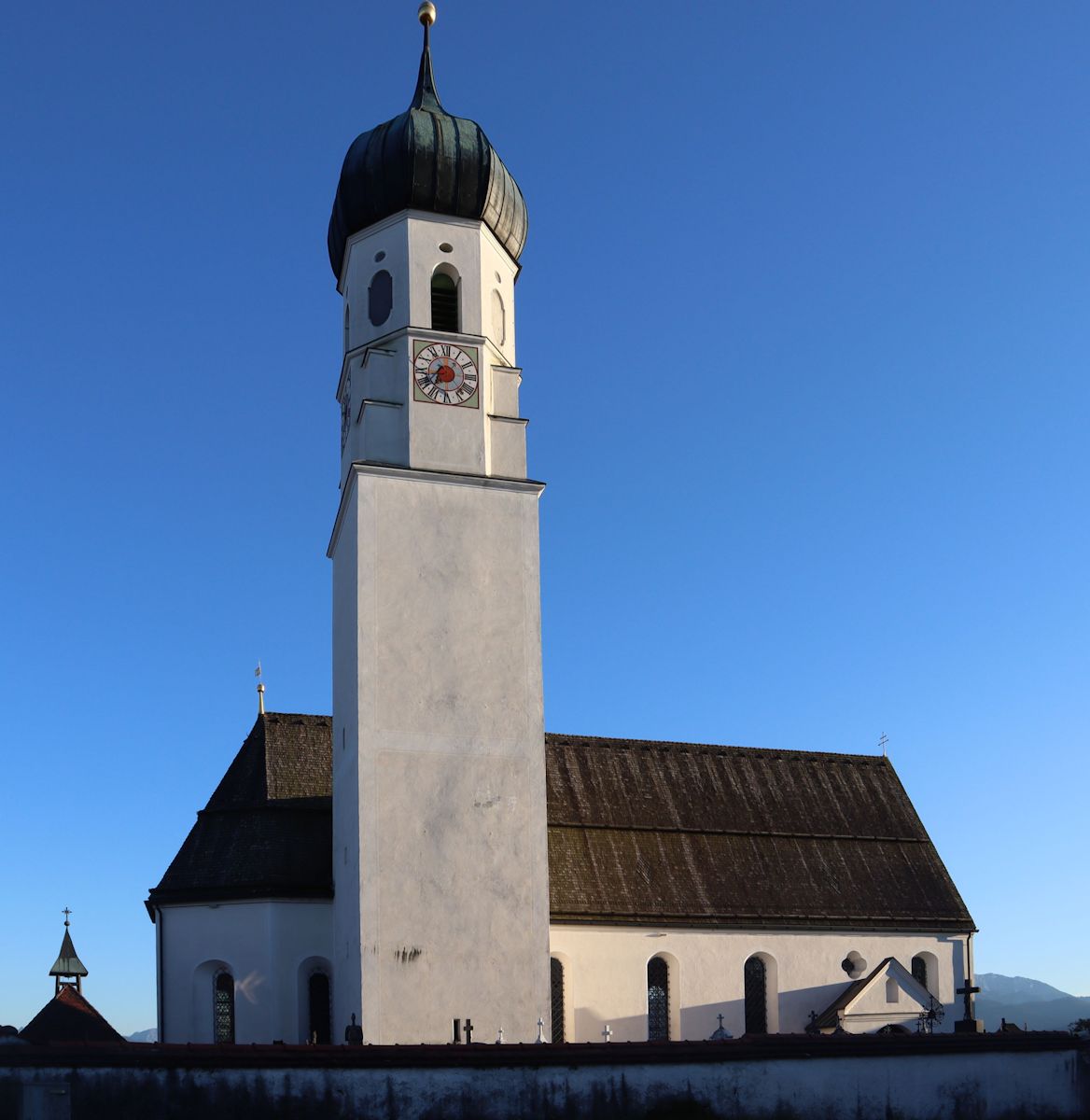 Pfarrkirche in Gaißach bei Bad Tölz