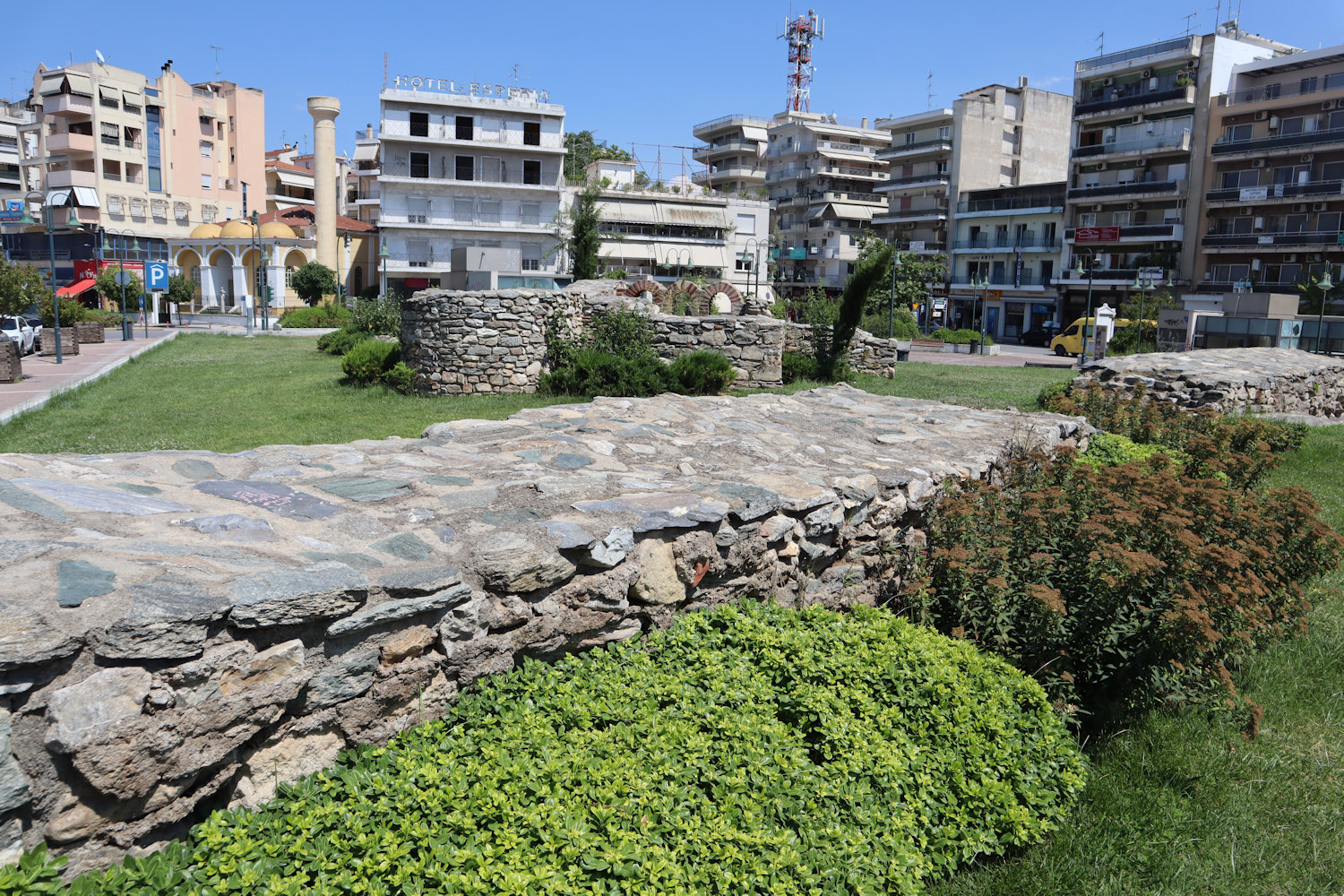 Agamemnon-Platz in Larisa