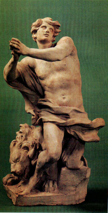 Gian Lorenzo Bernini: Terakkotta-Statue, 1655, Museo Sacro in den Vatikanischen Museen in Rom