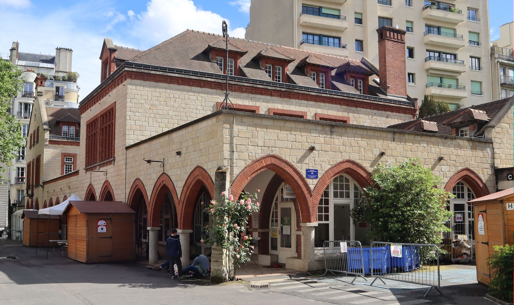 Gebäude der &bdquo;Fondation des apprentis d'Auteuil&rdquo; im Pariser Stadtteil Auteuil