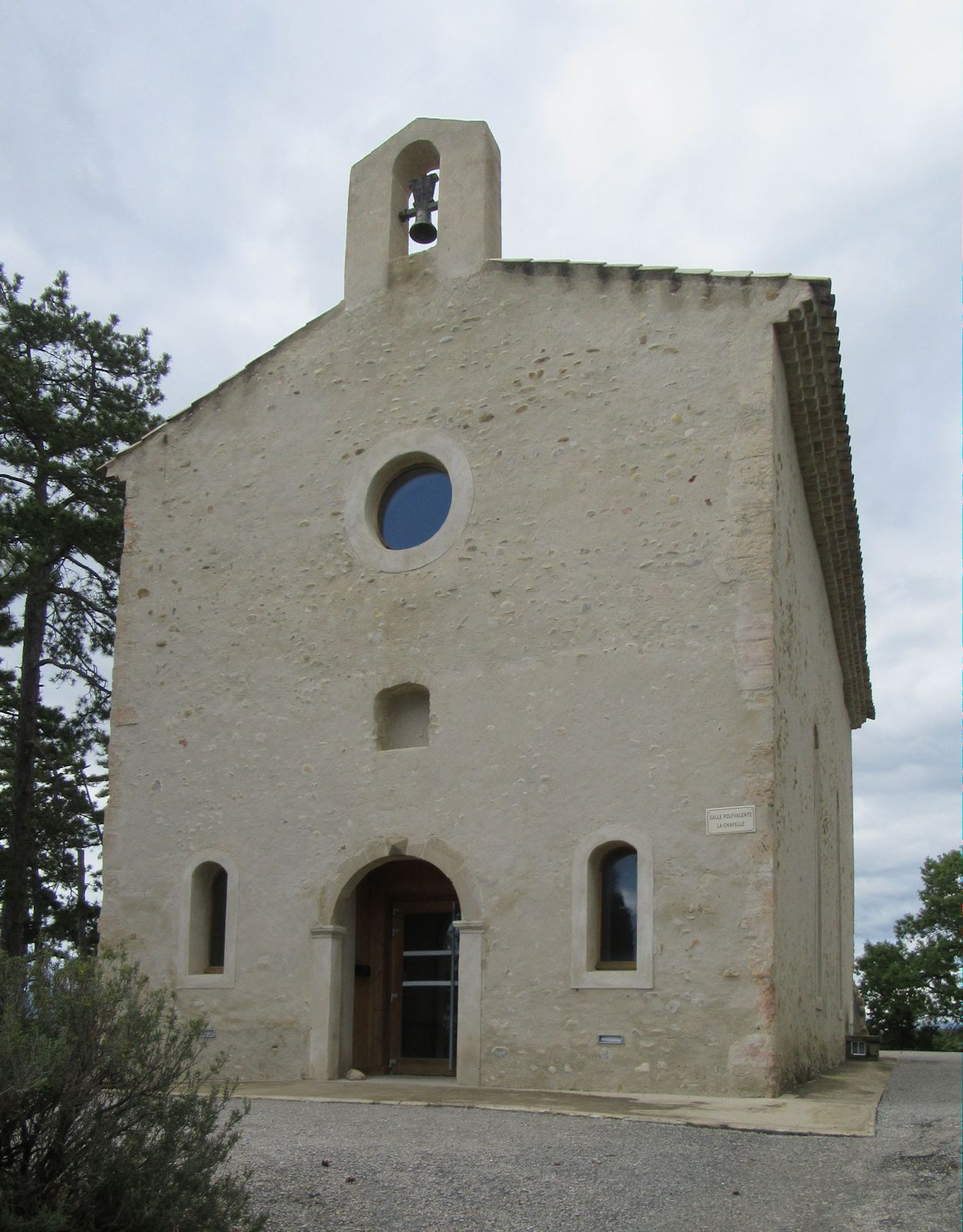 ehemalige Kapelle an der Stelle des Schlosses von Pui