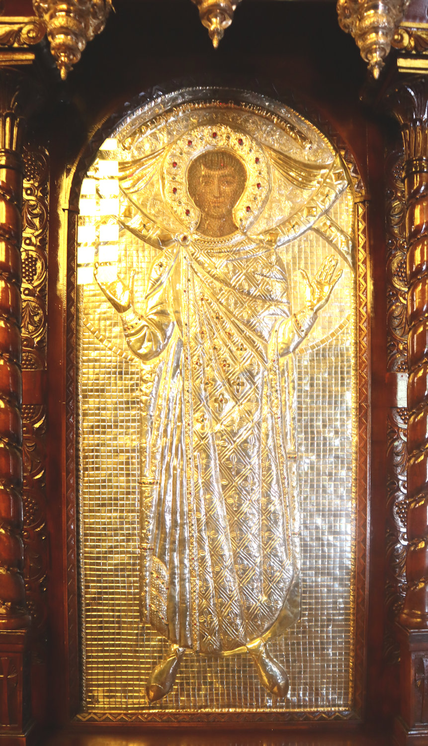 Ikone in der Demetrios-Basilika in Thessaloniki