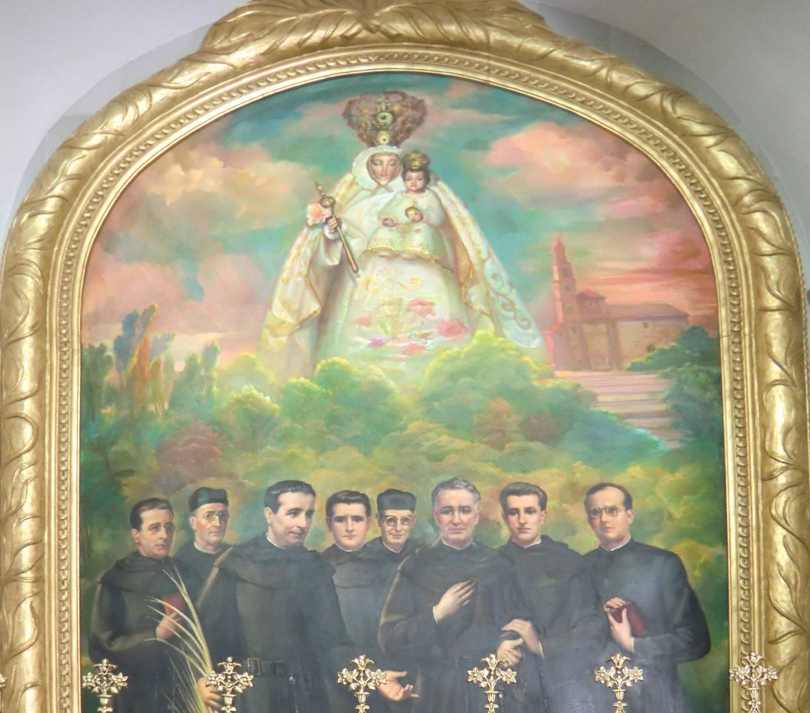 Deogracias Palacios del Rio de San Agustín und Gefährten, Bild in der Augustinerkirche in Motril
