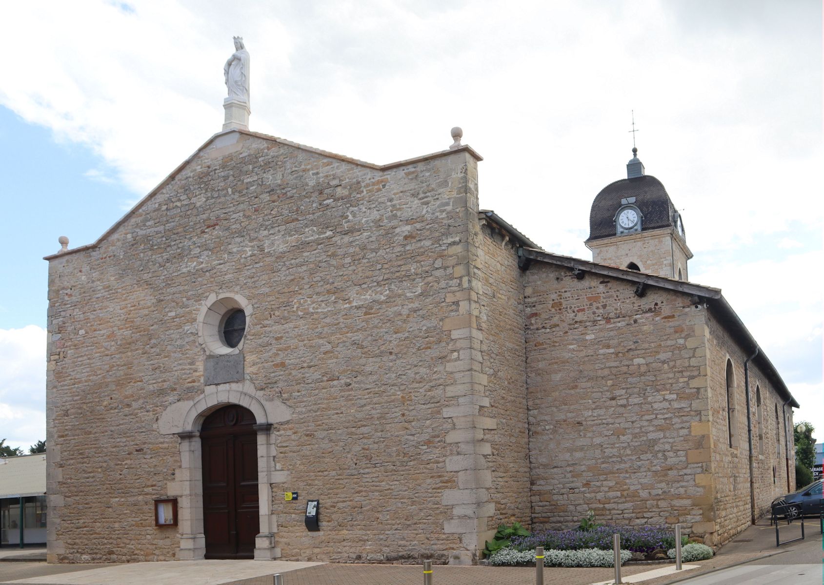 Desiderius geweihte Kirche in Saint-Didier-sur-Chalaronne