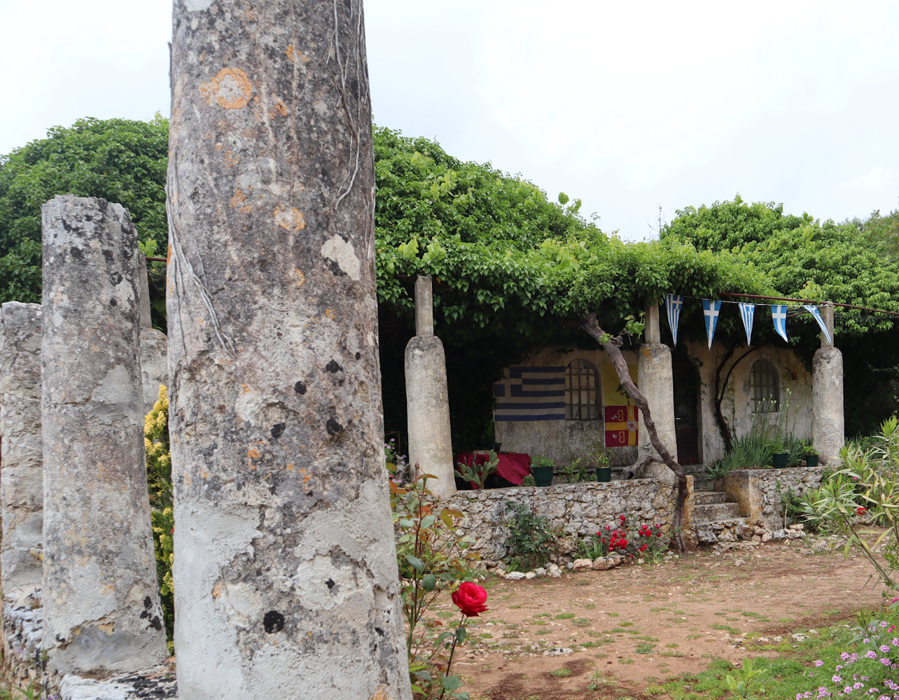 Dionysios' Zelle im Kloster Panagia Anafonitria