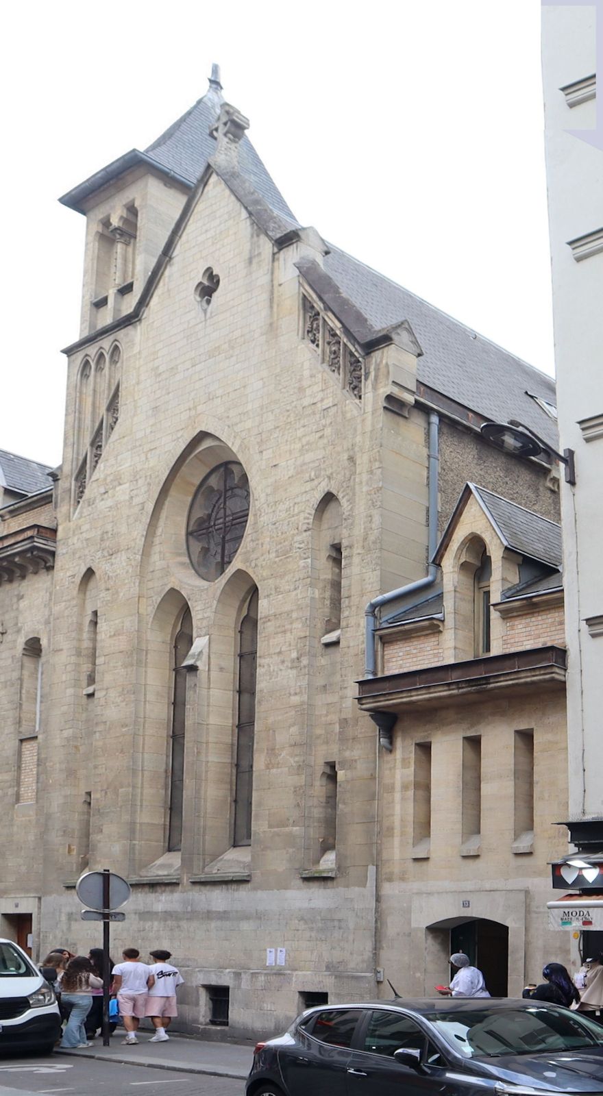 Kapelle der Märtyrer / Saint-Denis , heute Krypta Saint-Denis auf dem Montmartre in Paris