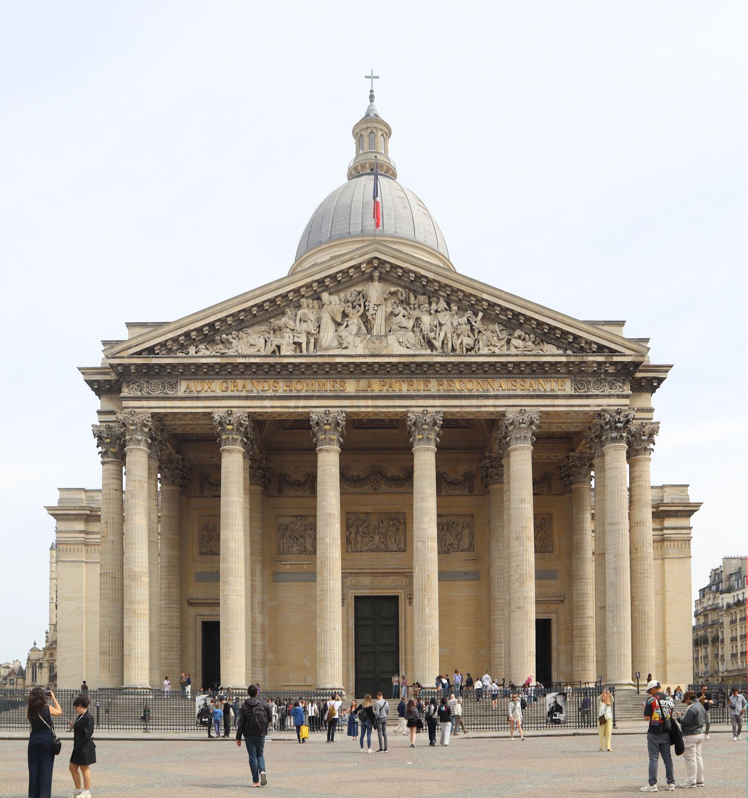 Panthéon, erbaut etwa dort, wo das Zentrum von Lutetia Parisiorum war