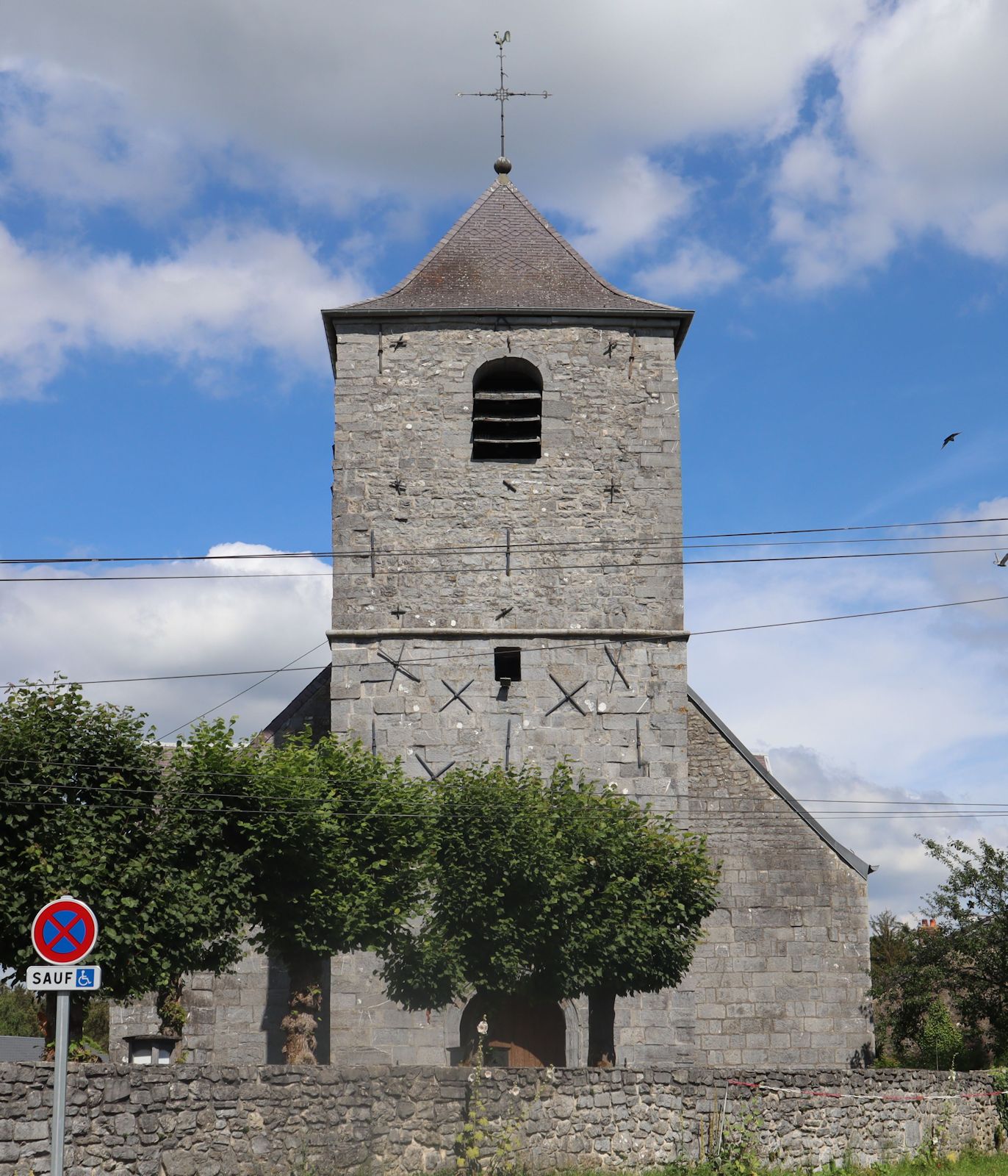 heutige Pfarrkirche St-Hilaire in Wallers-en-Fagne