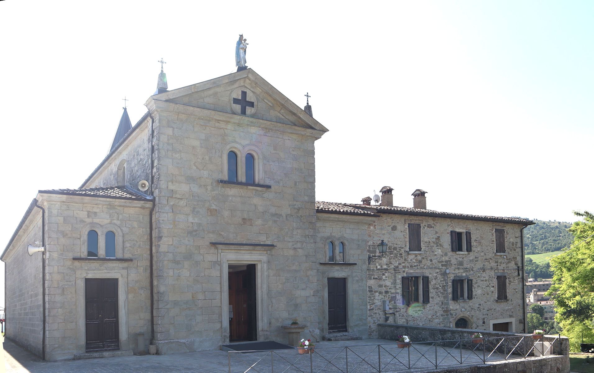 Kloster Santa Maria in reclauso nahe Monte Cerignone