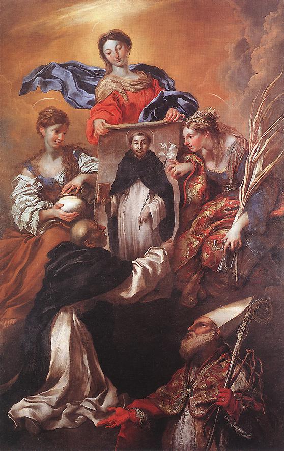 Giovanni Benedetto Castiglione: Das Wunder von Soriano, 1655, in der Kirche Santa Maria del Castello in Genua