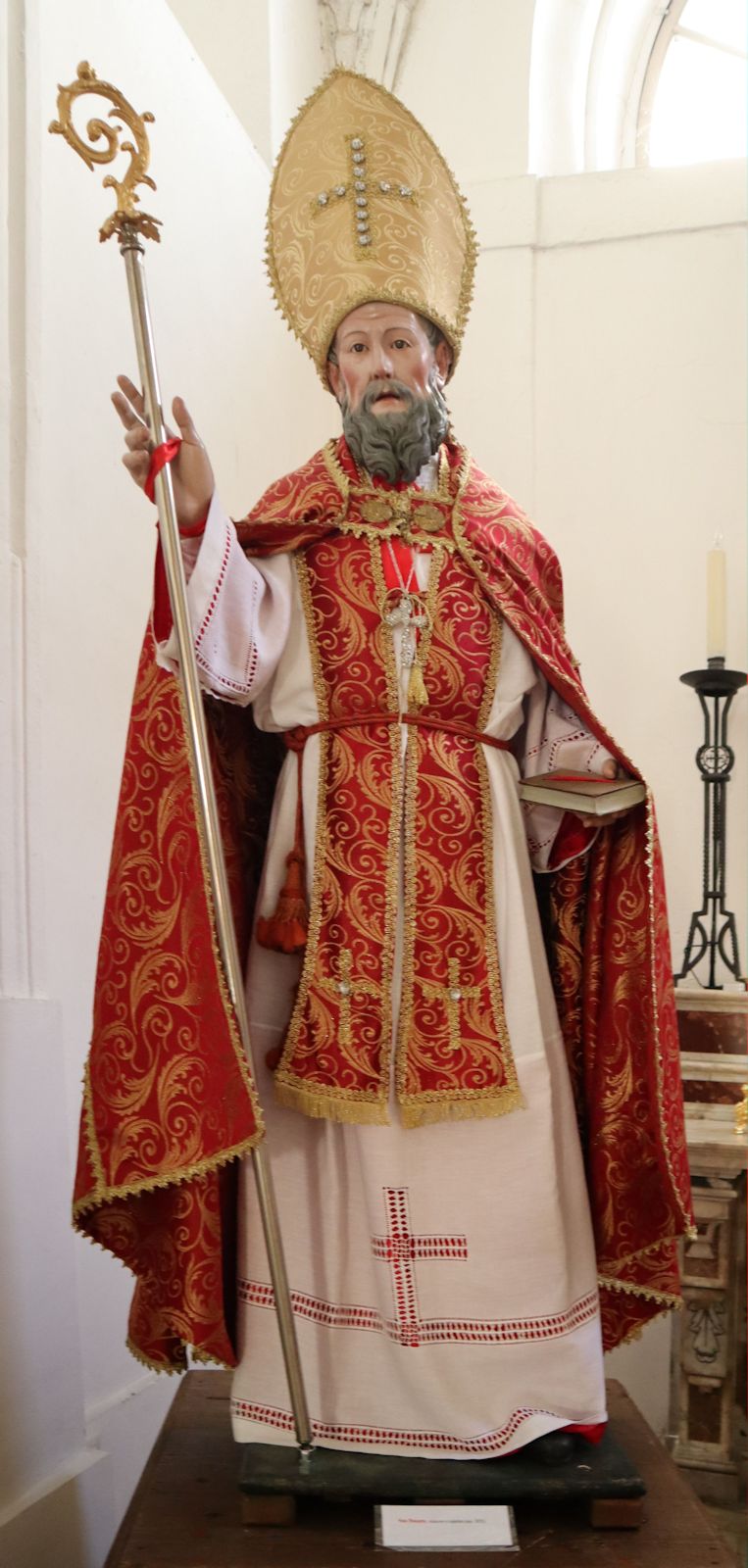 Statue, 19. Jahrhundert, in der Kathedrale in Tricarico