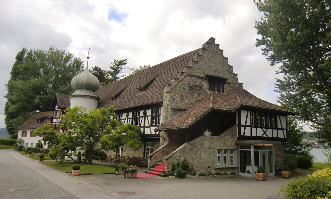 Reste des Klosters Feldbach in Steckborn, heute ein Hotel am See