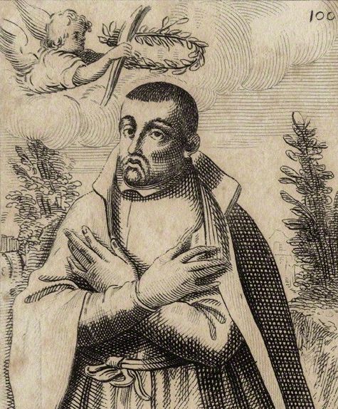 Kupferstich, 1608, in der National Portrait Gallery in London