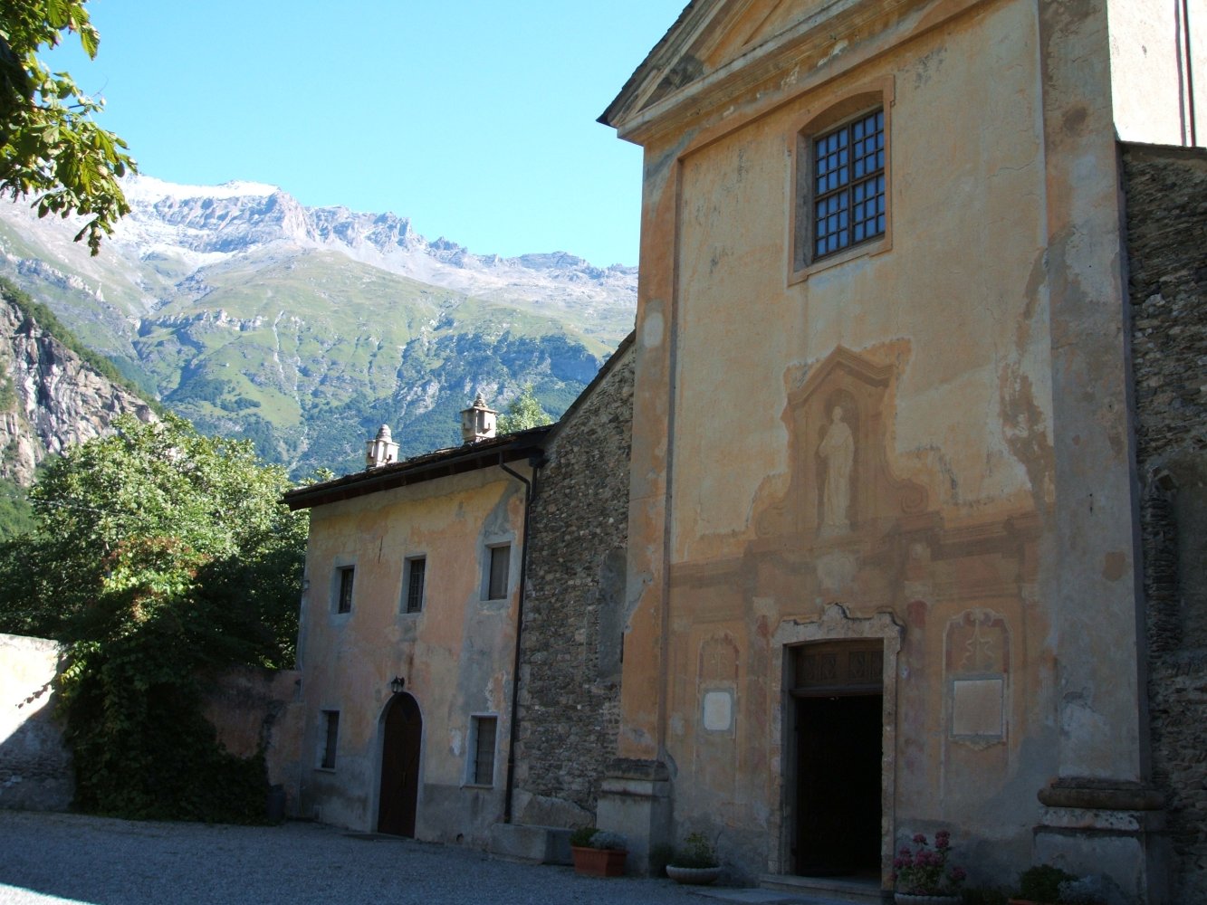 Benediktinerkloster in Novalesa heute