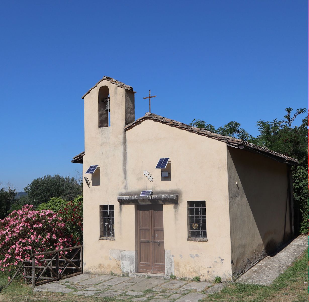 heutige Kirche San Vittore am Tiber nahe Otricoli