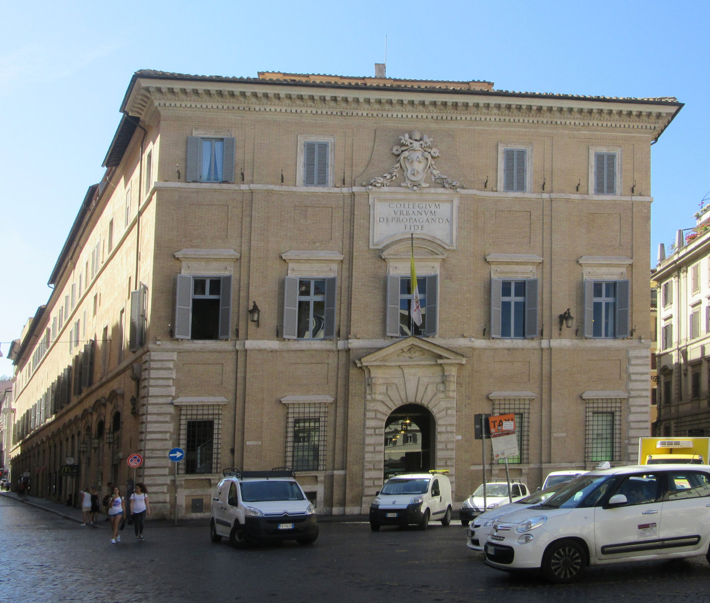 Palazzo di Propaganda Fide in Rom