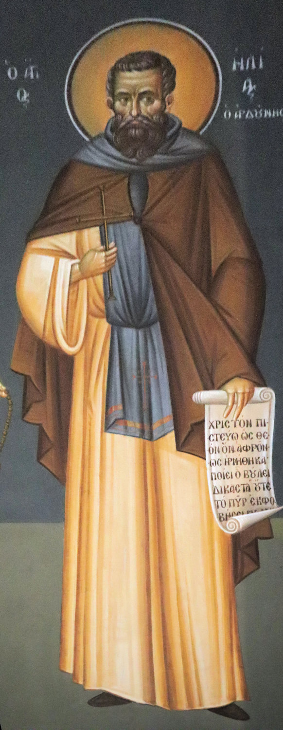 Fresko in der Metropolitankirche in Kalamata