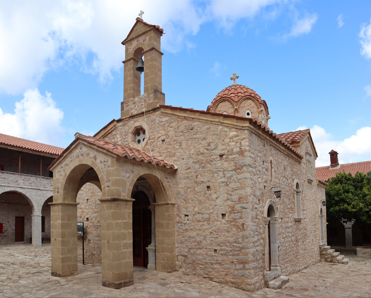 Fresko in der Metropolitankirche in Kalamata