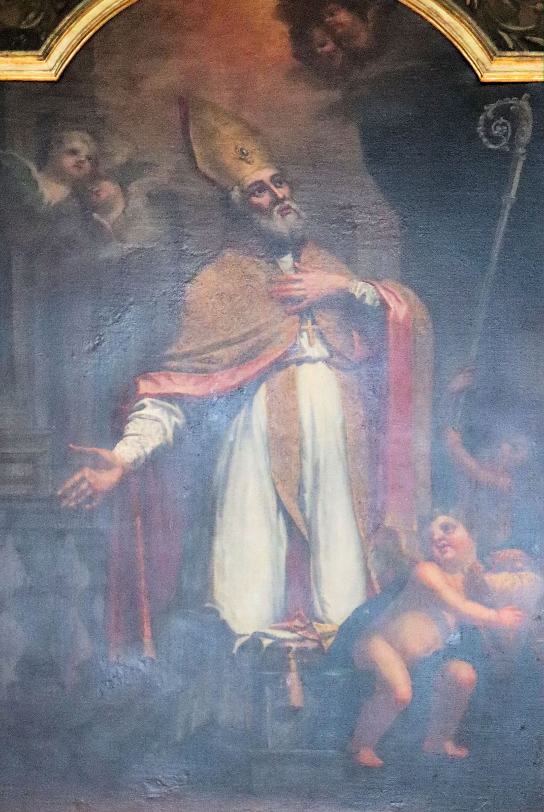 Bartolomeo Garavoglia (ursprünglich, inzischen nach Kriegsbeschädigung erneuert):, Altarbild, um 1655, im Dom in Turin