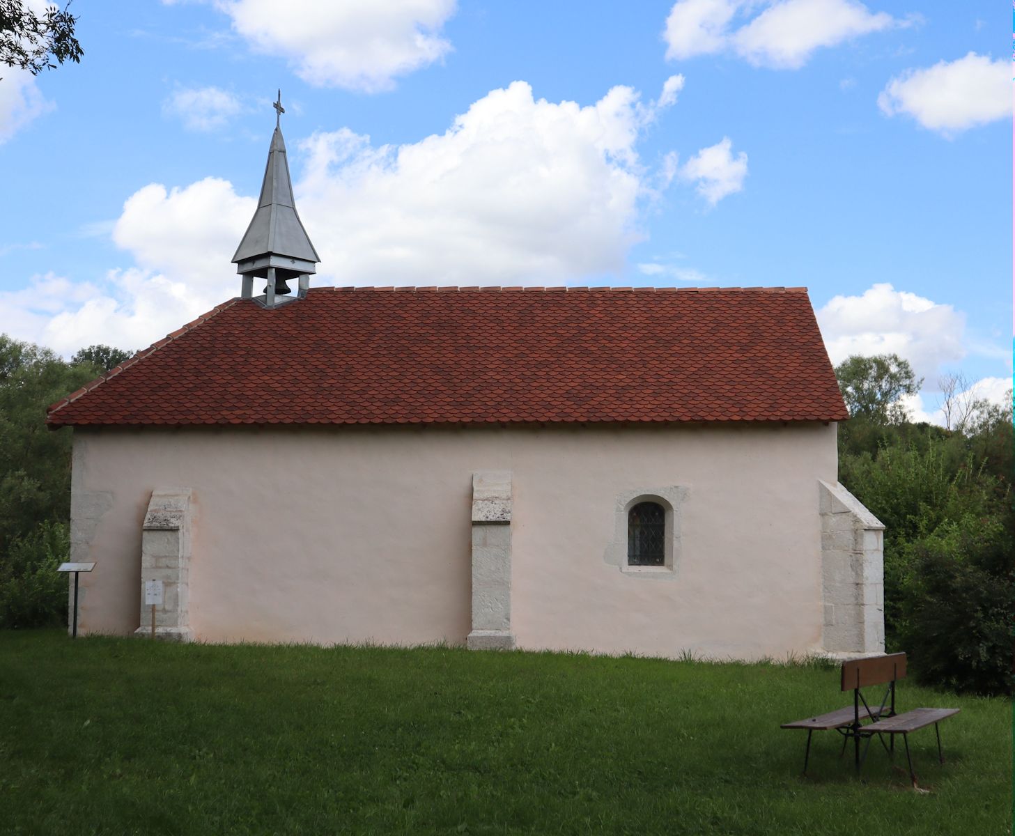 Kapelle an der Stelle von Eliphius' Enthauptung in Soulosse-sous-Saint-Élophe