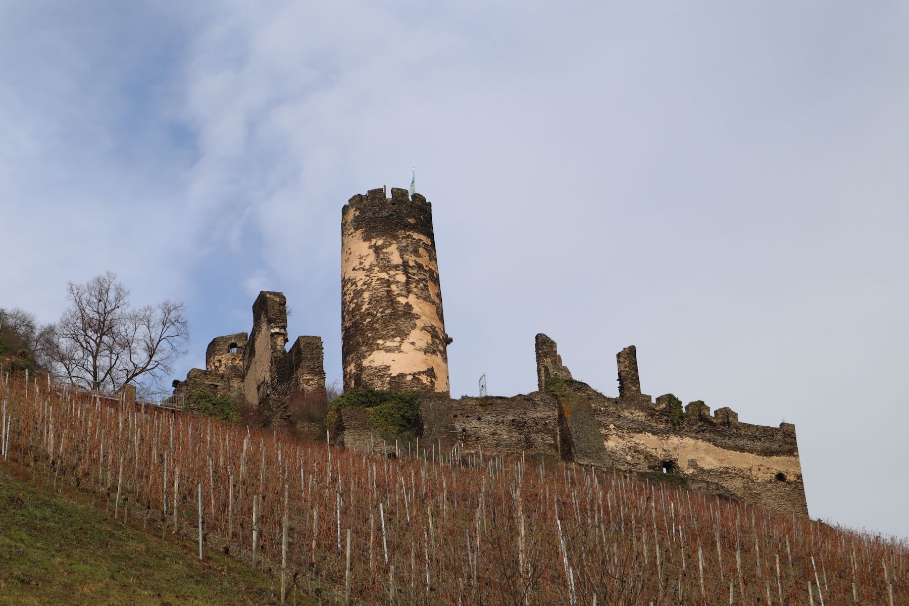 Ruine der Burg Fürstenberg in Oberdiebach