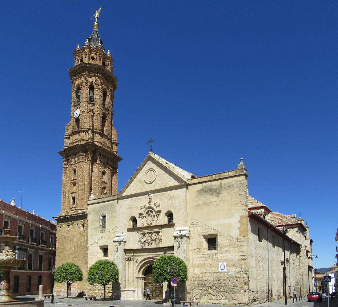 Kirche San Sebastian< in Antequera