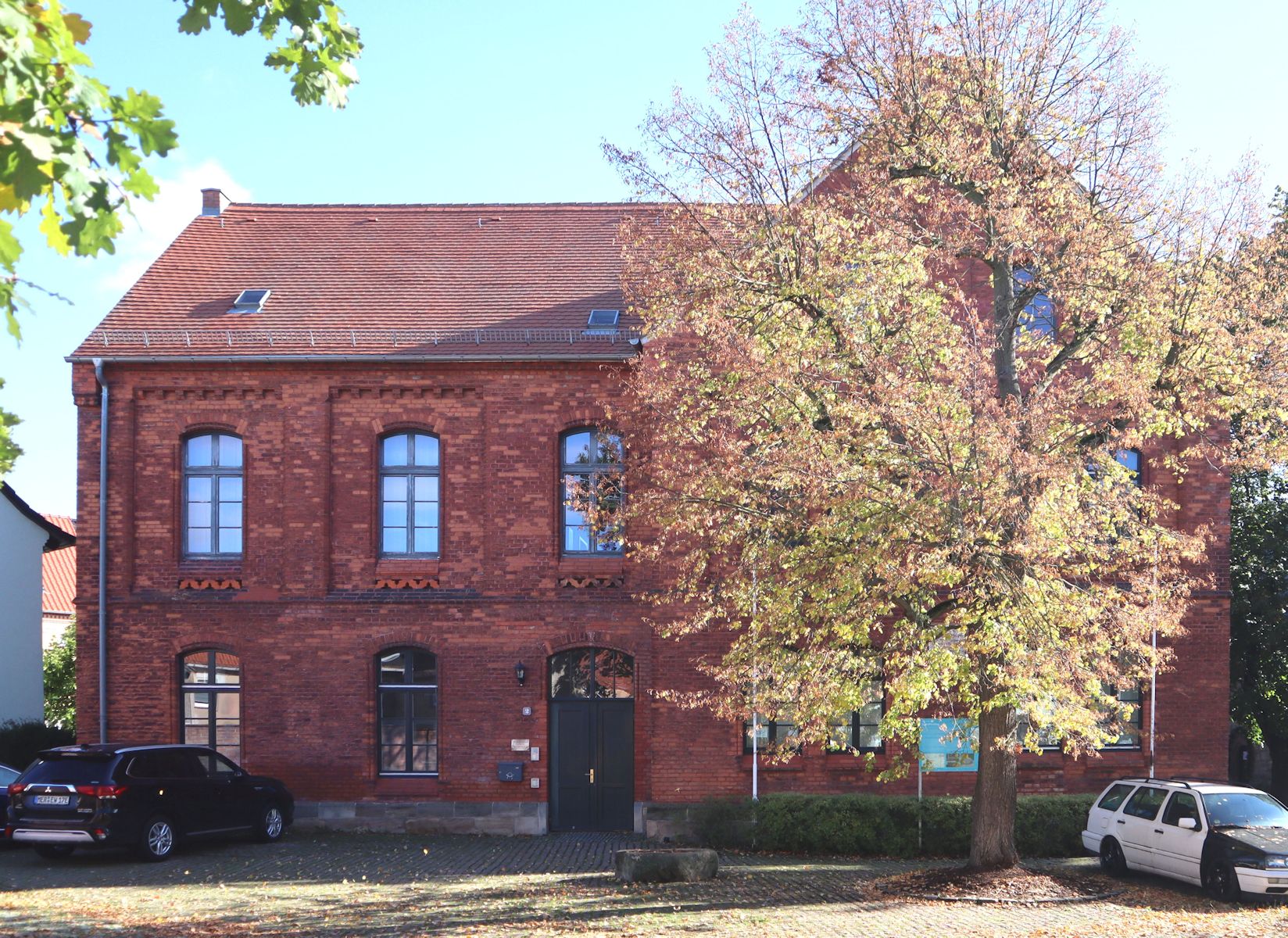 Neumeisters Geburtshaus in Uichteritz, heute Sitz der Ortsverwaltung