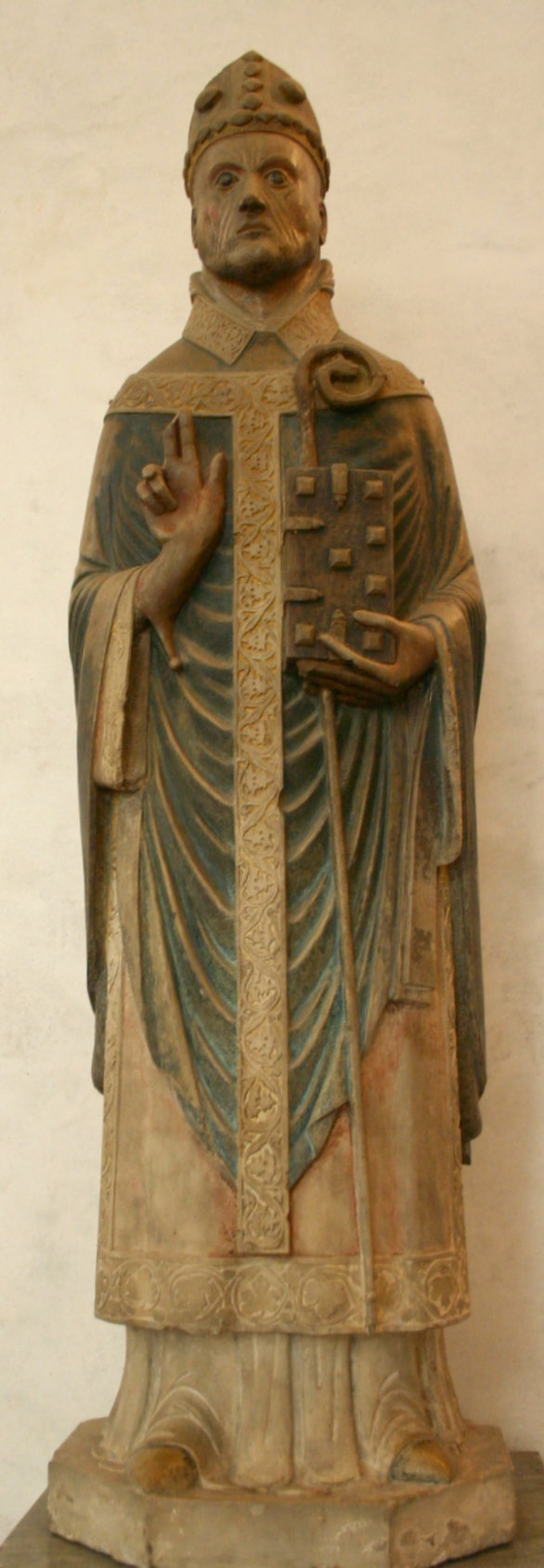 Statue im Museum der Kirche Sant'Eustorgio in Mailand