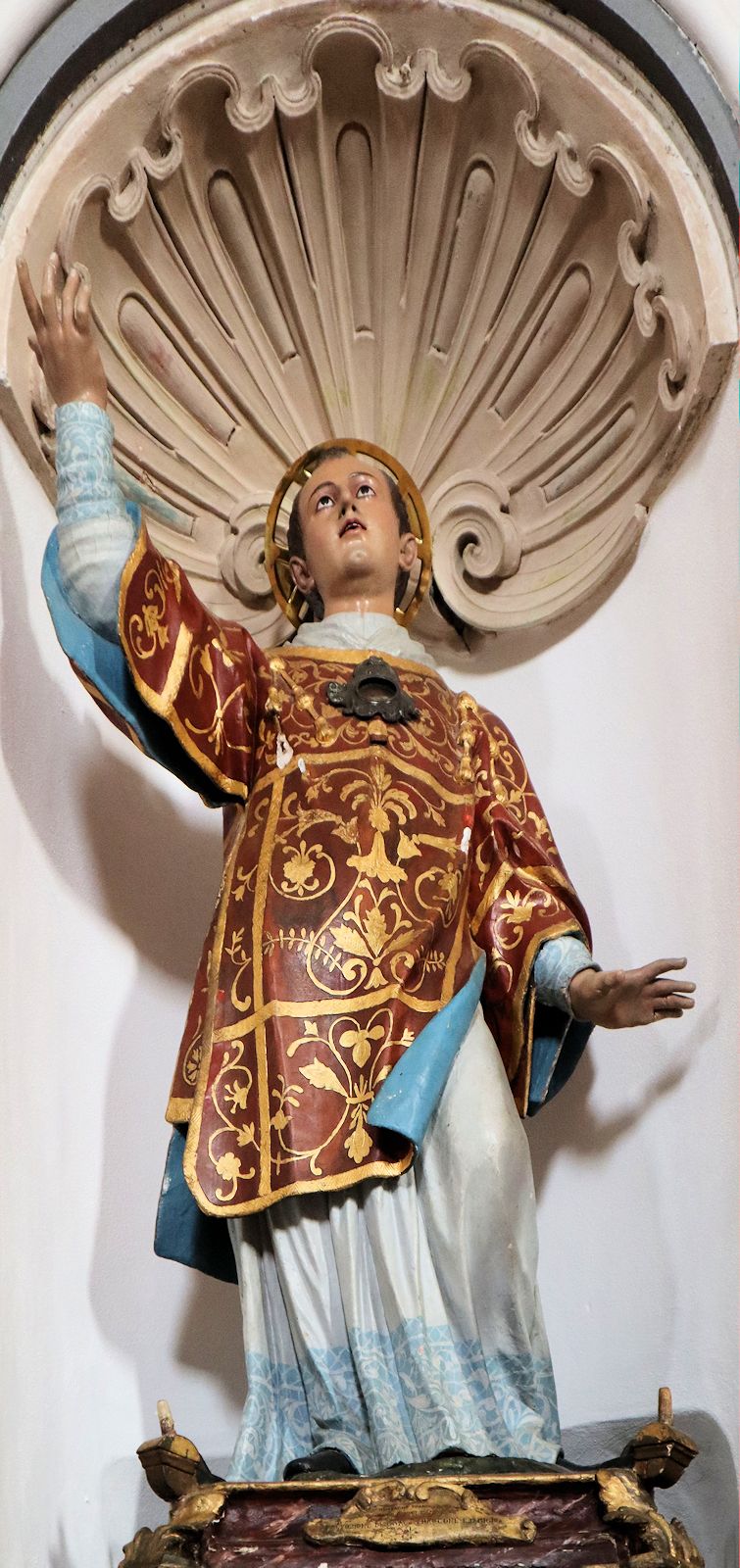 Statue in der Kathedrale in Trevico