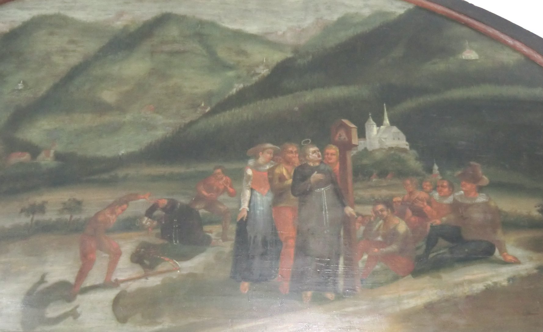 Bild an der Basilika auf dem Liebfrauenberg in Rankweil