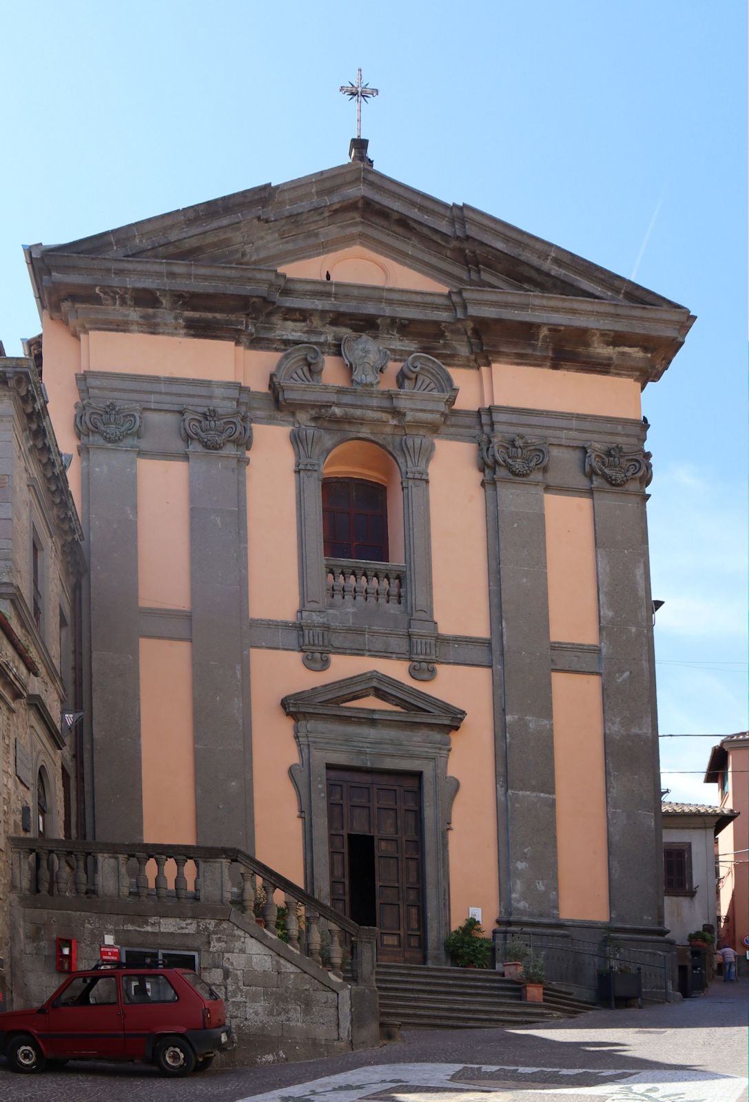 Eutitius-Kirche, früher die Kathedrale der Stadt, in Soriano nel Cimino