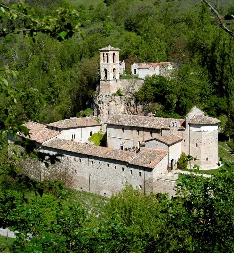 Kloster Sant'Eutizio in Piedivalle vor den Erdbeben von 2016
